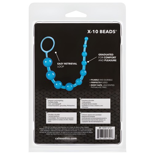 X-10 Beads - Blue