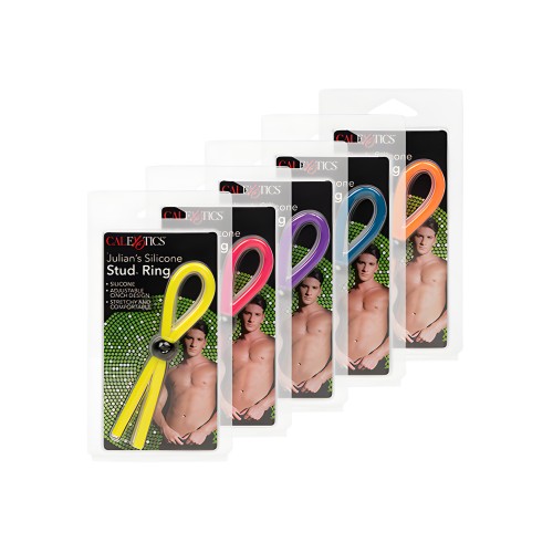 Julian's Silicone Stud Ring - Assorted Colors