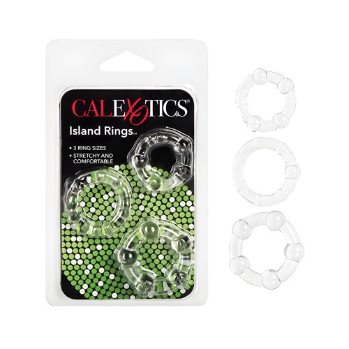 Buy Silicone Island Rings - Clear
