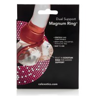 Dual Support Magnum Ring - Red