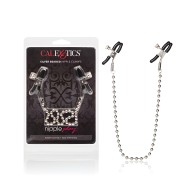 Nipple Play Silver Beaded Nipple Clamps