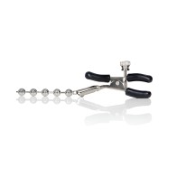 Nipple Play Silver Beaded Nipple Clamps