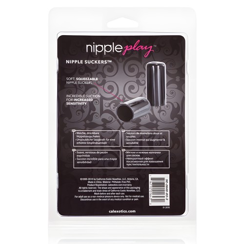 Chupadores de Pezones Nipple Play - Negros