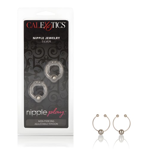 Nipple Play Nipple Jewelry - Silver by Nipple Play
