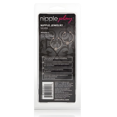 Joyería para Pezones Nipple Play - Plata de Nipple Play