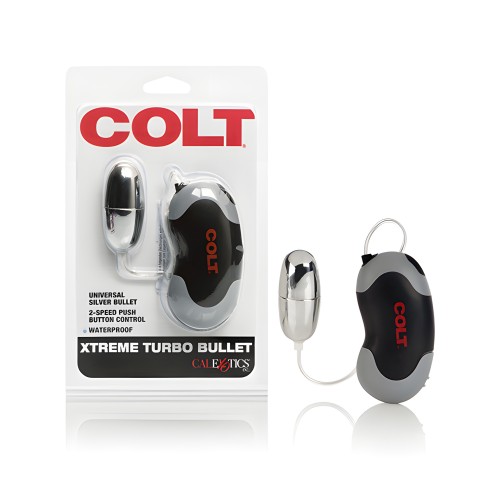 COLT Xtreme Turbo Bullet Power Pack Impermeable - 2 Velocidades Plata