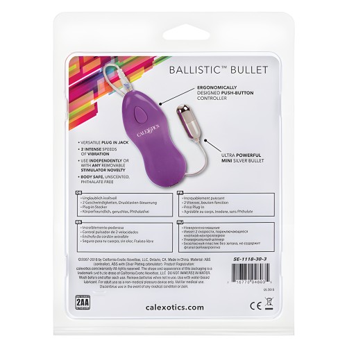 Ballistic Mini Bullet with Purple Controller
