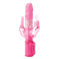 Total Ecstasy Triple Stimulator Vibe - Rosa