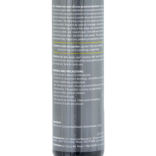 Lubricante Personal de Silicona Pjur Analyse Me 100 ml