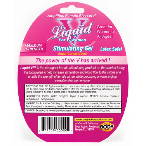 Liquid V Female Stimulant - Amplified Pleasure