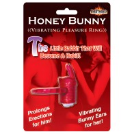 Horny Honey Bunny Cock Ring - Magenta