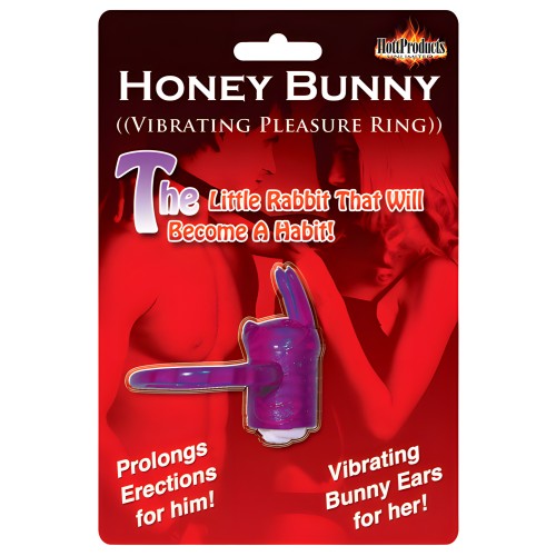 Anillo de Pene Horny Honey Bunny - Púrpura