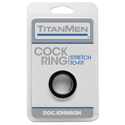 Titanmen Tools Cock Ring - Black
