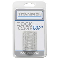 Titanmen Tools Cock Cage - Transparente | Titanmen