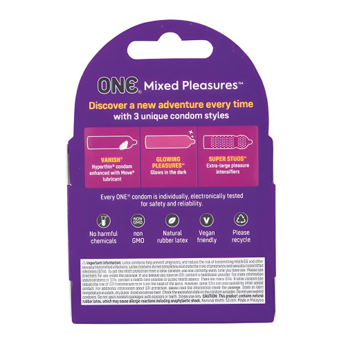 One Mixed Pleasures Condoms