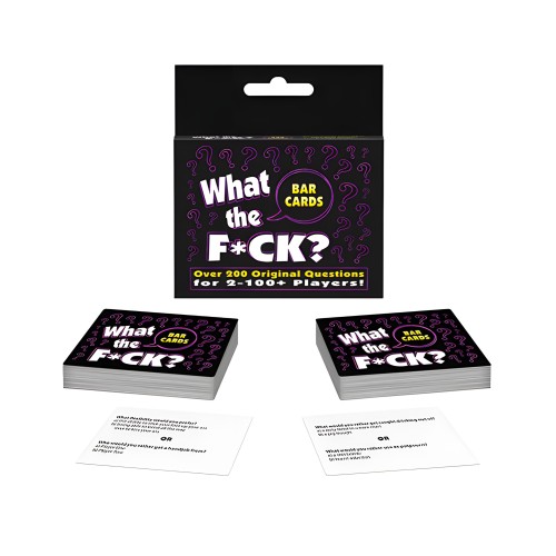 ¿Qué carajos? Cartas de Bar - Juego de Fiesta