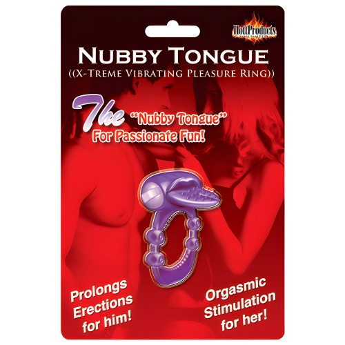 Nubby Tongue X-Treme Vibrating Pleasure Ring