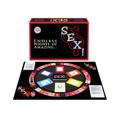 Sex! A Romantic Board Game - Exciting Adult Game