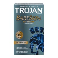Condones Trojan BareSkin - Caja de 10