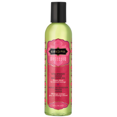 Kama Sutra Naturals Massage Oil - Strawberry