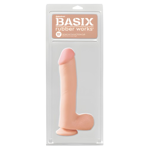 Basix Rubber Works Dong de 10" con Ventosa