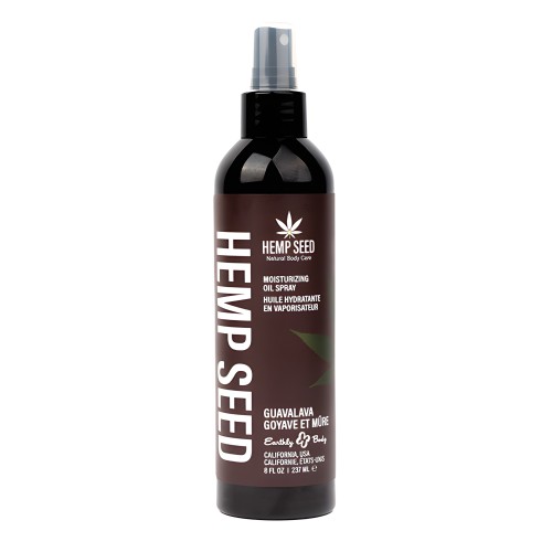 Earthly Body Moisturizing Oil Spray - 8 oz Guavalava