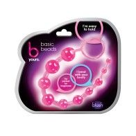Blush B Yours Perlas Anales Básicas - Rosa