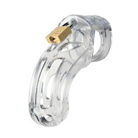 The Curve Cock Cage & Lock Set - Clear