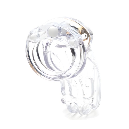 The Curve Cock Cage & Lock Set - Clear