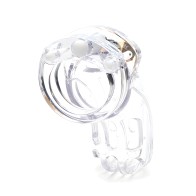 The Curve Cock Cage & Lock Set - Clear