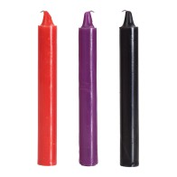 Japanese Drip Candles - Pack of 3