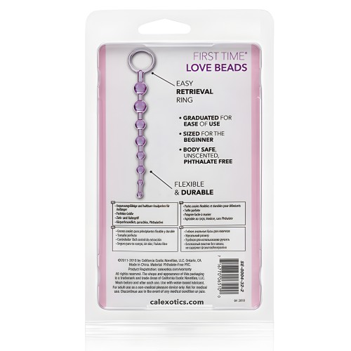 First Time Perlas de Amor - Morado | Perfectas para Principiantes