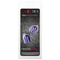 Nipple Play Mini Nipple Suckers - Morado | Estimulación Exótica