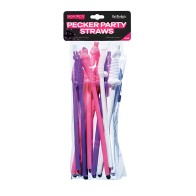 Bachelorette Party Flexy Super Straw - Pack of 10