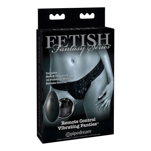 Tanga Vibrante de Control Remoto Fetish Fantasy