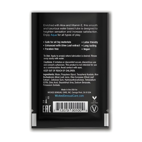 Lubricante a Base de Agua Wicked