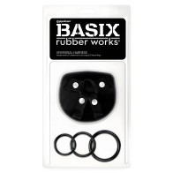 Basix Rubber Works Arnés Universal - Negro