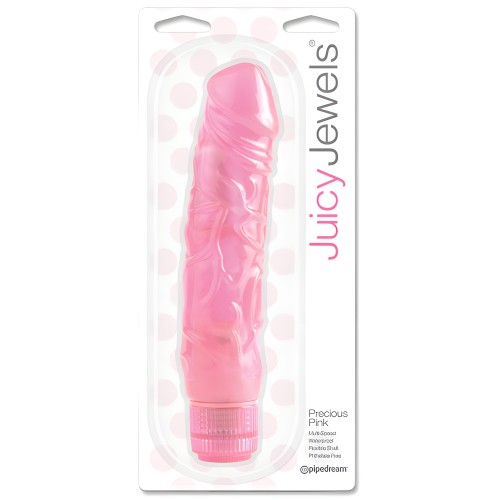 Juicy Jewels Pink Vibrator - Waterproof and Soft