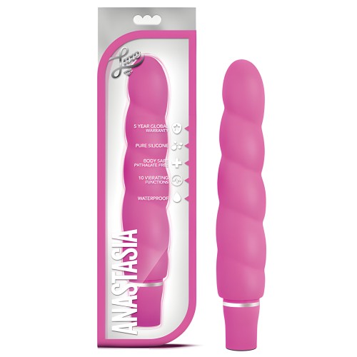 Vibrador Blush Luxe Anastasia - Rosa | Elegante y Poderoso