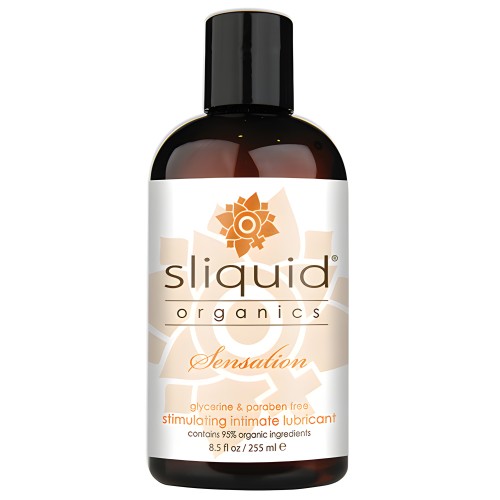 Sliquid Organics Sensation Lubricant - 8.5 oz