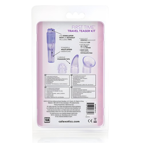 First Time Travel Teaser Kit - Púrpura | Placer en Movimiento