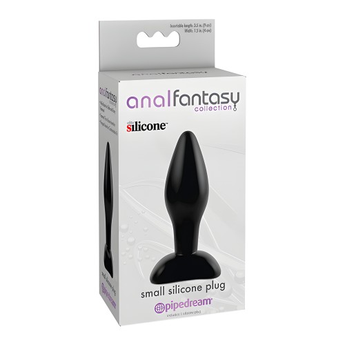 Plug de Silicona Pequeño - Anal Fantasy Collection Negro