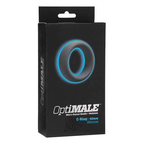 OptiMale Thick C Ring - 40 mm Slate