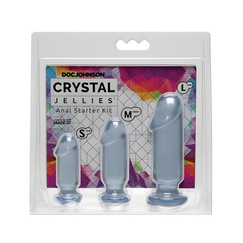 Kit de Inicio Anal Crystal Jellies - Transparente
