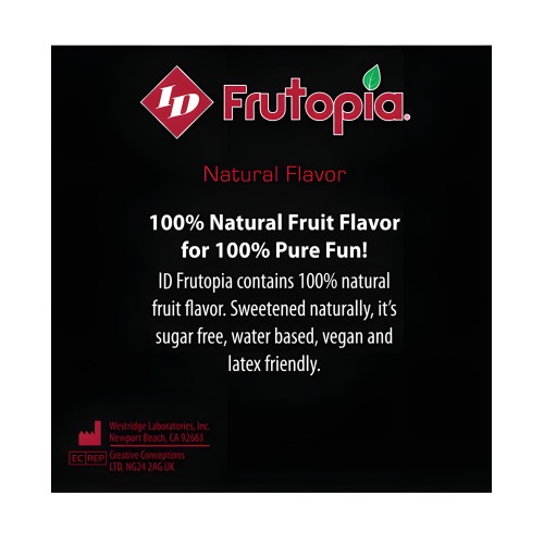 Lubricante Natural ID Frutopia