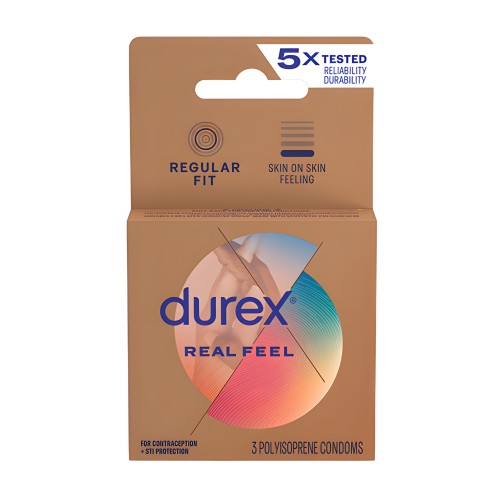 Preservativos Durex Avanti Real Feel - Pack de 3