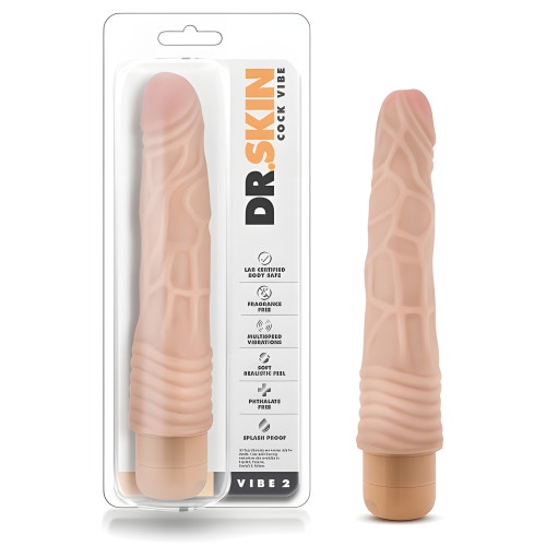 Blush Dr. Skin Vibe #2 - Vibrador Beige