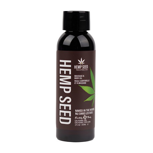 Earthly Body Massage & Body Oil - Naked in the Woods