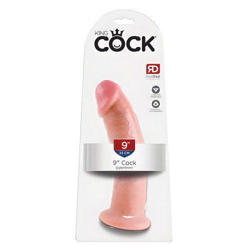 King Cock 9" Cock - Carne