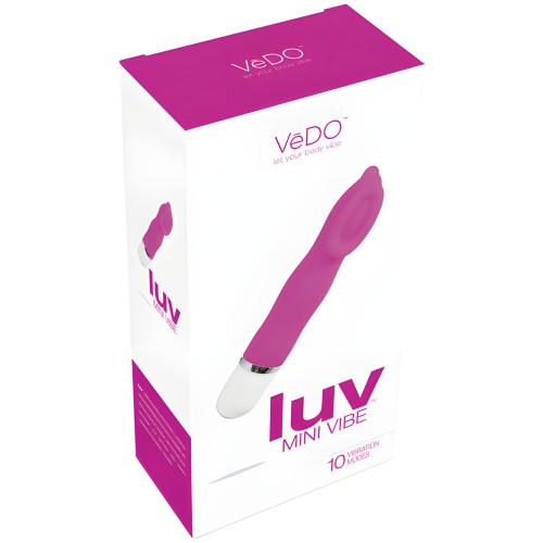 VeDO Luv Mini Vibe - Rosa en la Cama